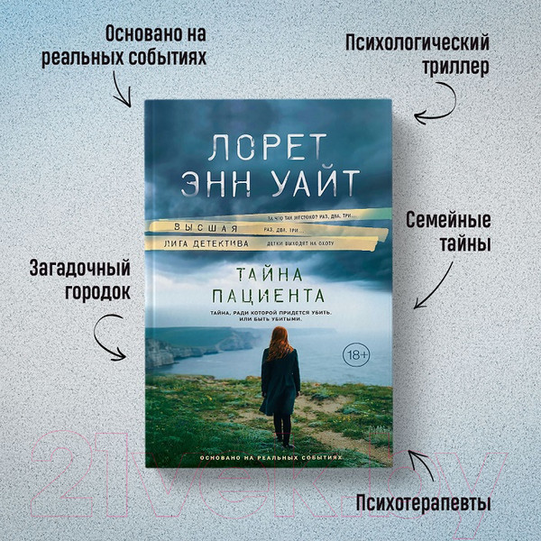 Изображение товара Книга Эксмо Тайна пациента (Уайт Л.Э.)