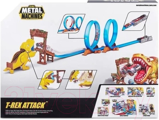 Изображение товара Автотрек Zuru Динозавр с машинкой / 6702