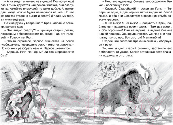 Изображение товара Книга Махаон Приключения доисторического мальчика (Д’Эрвильи Э.)