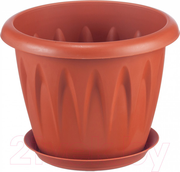 Изображение товара Вазон Idea Алиция М3065 (1.4л, терракотовый)