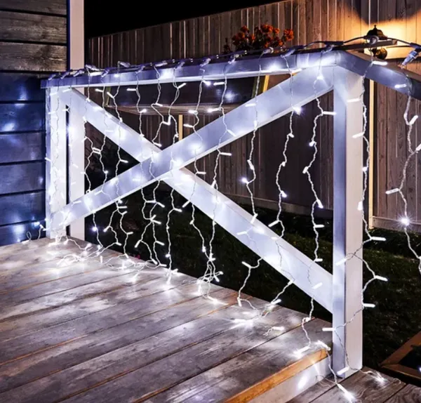 Изображение товара Световой занавес Neon-Night Дождь 235-135-6 (2x3м, белый)