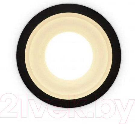 Изображение товара Точечный светильник Ambrella TN1312 SBK/FR (черный песок/белый матовый)