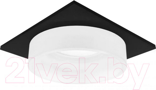 Изображение товара Точечный светильник Ambrella TN1316 SBK/FR (черный песок/белый матовый)