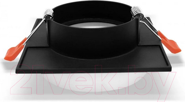 Изображение товара Точечный светильник Ambrella TN1316 SBK/FR (черный песок/белый матовый)