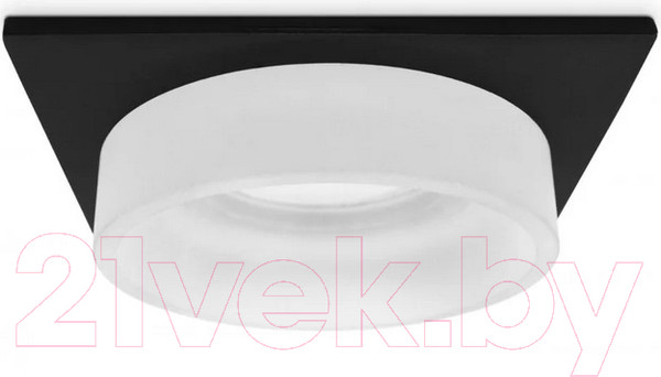 Изображение товара Точечный светильник Ambrella TN1316 SBK/FR (черный песок/белый матовый)
