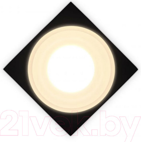 Изображение товара Точечный светильник Ambrella TN1316 SBK/FR (черный песок/белый матовый)