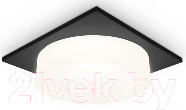 Изображение товара Точечный светильник Ambrella TN1316 SBK/FR (черный песок/белый матовый)