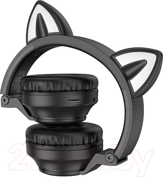 Изображение товара Наушники детские Borofone BO18 (черный)