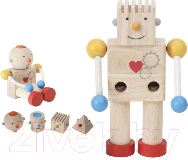 Изображение товара Конструктор Plan Toys Робот / 5183
