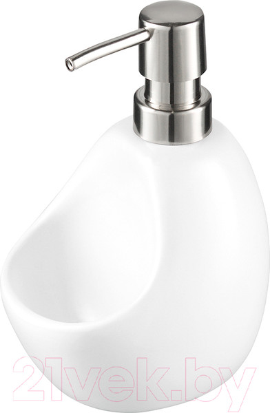 Изображение товара Дозатор моющего средства с губкой Smart Solutions Lystad / WNM-SS-DSPLYS-CR-WH (белый)