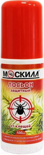 Изображение товара Спрей от насекомых Москилл Антиклещ Средство акарицидное (100мл)