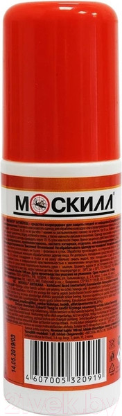 Изображение товара Спрей от насекомых Москилл Антиклещ Средство акарицидное (100мл)