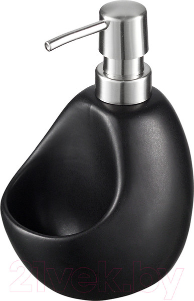 Изображение товара Дозатор моющего средства с губкой Smart Solutions Lystad / WNM-SS-DSPLYS-CR-BLK (черный)