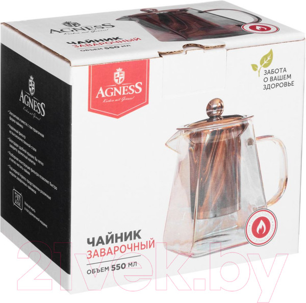 Изображение товара Заварочный чайник Agness 887-184