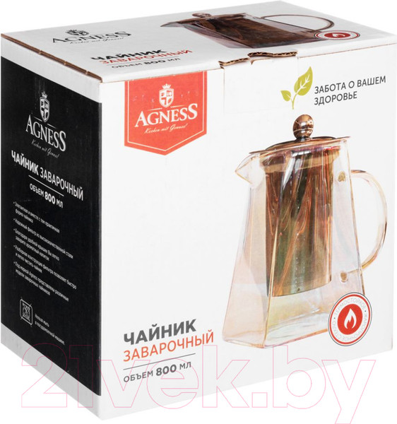 Изображение товара Заварочный чайник Agness 887-185