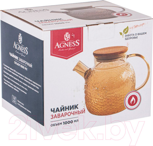 Изображение товара Заварочный чайник Agness 887-206
