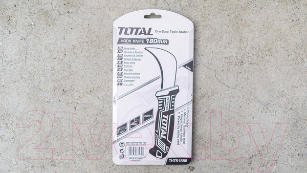 Изображение товара Нож строительный TOTAL THT51886