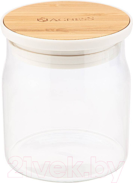 Изображение товара Емкость для хранения Agness Native / 886-102