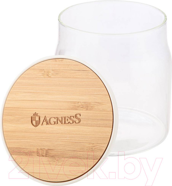 Изображение товара Емкость для хранения Agness Native / 886-102