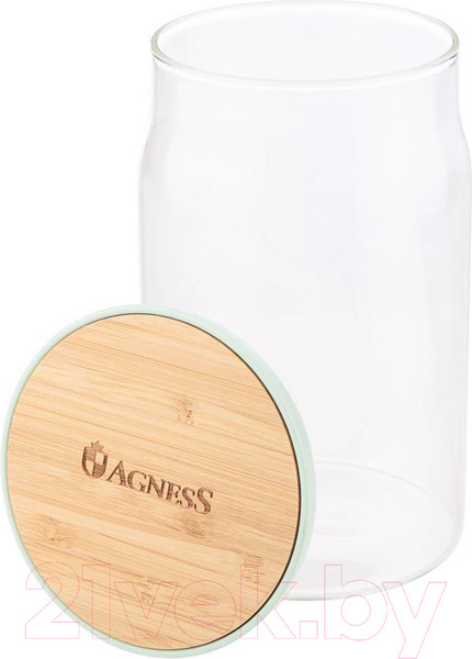 Изображение товара Емкость для хранения Agness Native / 886-103