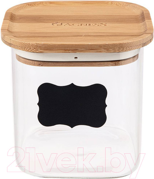 Изображение товара Емкость для хранения Agness Native / 886-109
