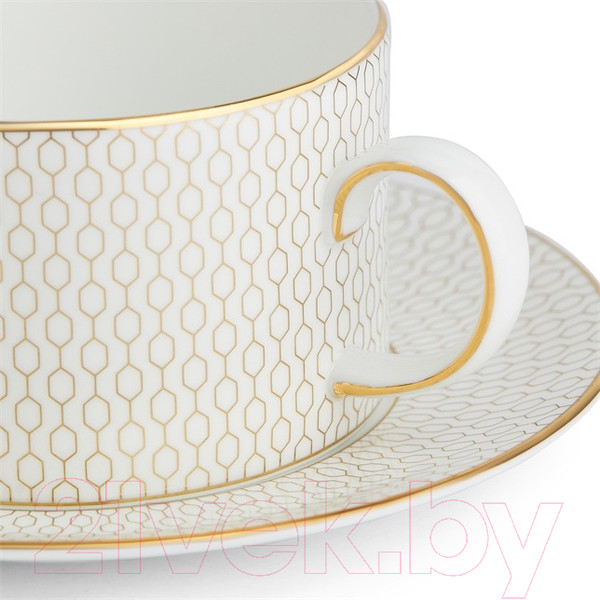 Изображение товара Чашка с блюдцем Wedgwood Arris Gio Gold / 40007548