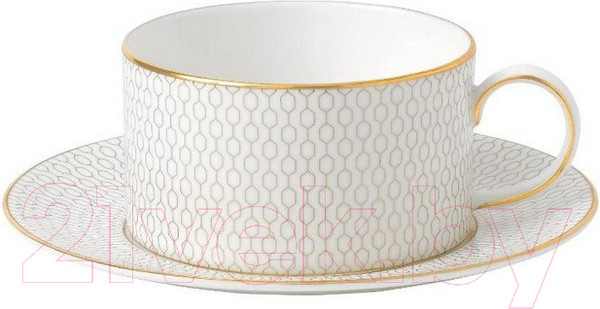 Изображение товара Чашка с блюдцем Wedgwood Arris Gio Gold / 40007548