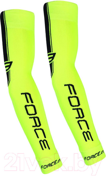 Изображение товара Рукава велосипедные FORCE Knitted / 900186-L-XL-F (флуоресцентный)