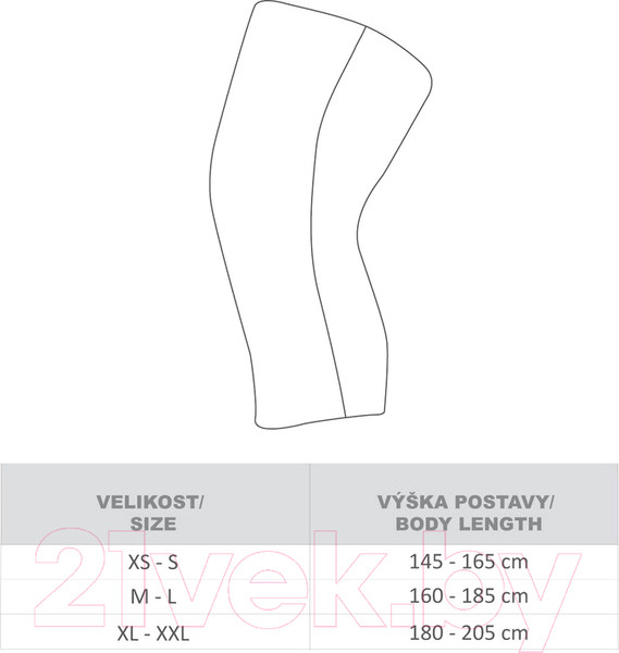 Изображение товара Наколенники защитные FORCE Breeze / 900207-XL-XXL-F (черный)