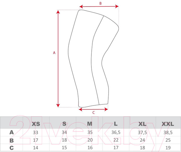 Изображение товара Наколенники защитные FORCE Term / 90021-S-F (черный)