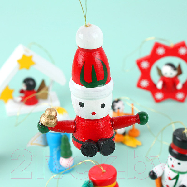 Изображение товара Набор елочных игрушек Darvish Фигурки / DV-C-242 (24шт)