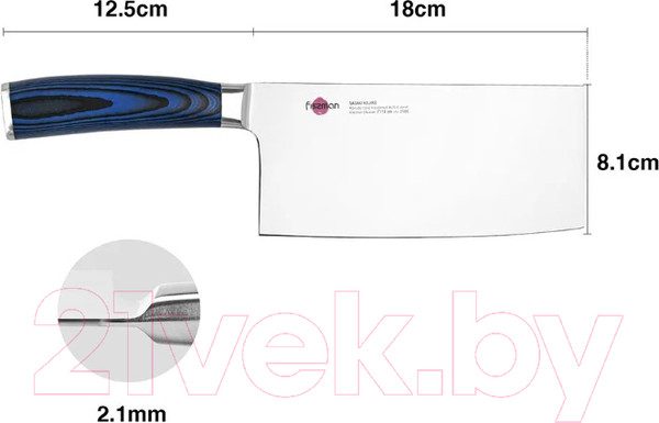 Изображение товара Нож-топорик Fissman Kensei Kojiro 2566