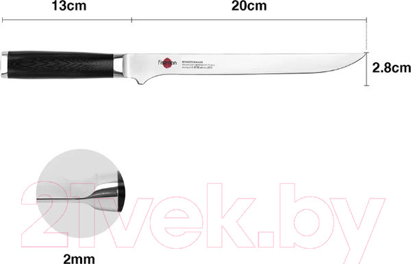Изображение товара Нож Fissman Kensei Musashi 2572