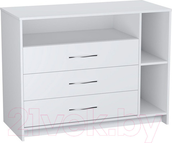 Изображение товара Комод пеленальный Polini Kids Simple 2110 / 0002322.9 (белый)