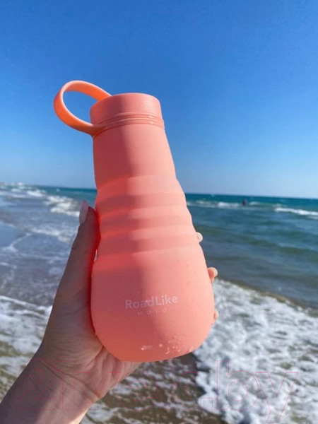 Изображение товара Бутылка для воды RoadLike Mojo / 376044 (500мл, коралловый)