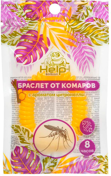 Изображение товара Браслет от насекомых Help 80338