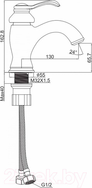 Изображение товара Смеситель Maxonor Pure Life MN1076-7