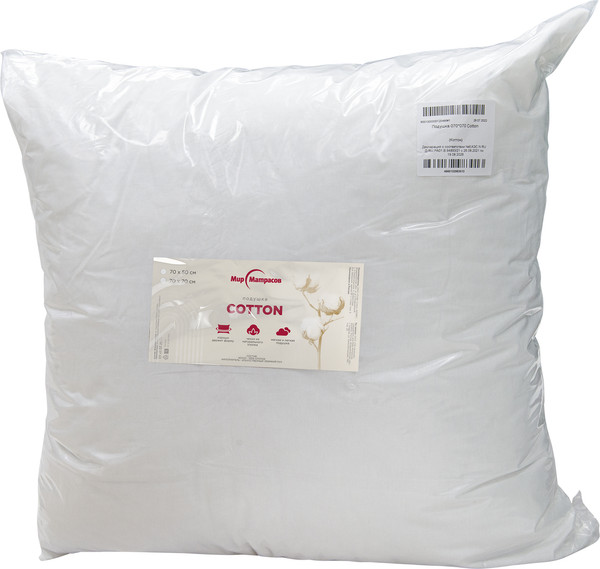 Изображение товара Подушка для сна Мир матрасов Cotton 50x70