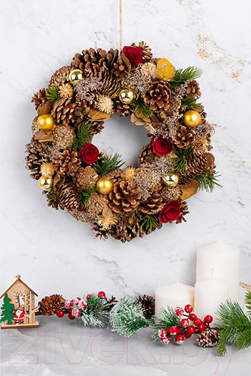 Изображение товара Венок Elan Gallery Зимняя сказка / 450092