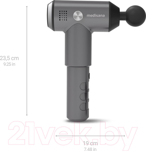 Изображение товара Массажный пистолет Medisana Pro MG 500