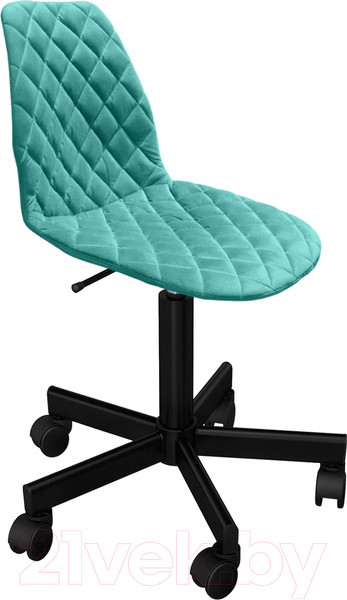Изображение товара Кресло офисное Sheffilton SHT-ST29-С12/S120М (голубая лагуна/черный муар)