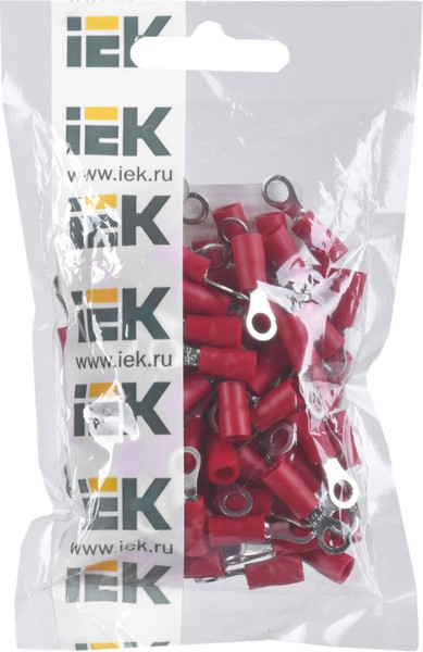 Изображение товара Набор наконечников для кабеля IEK UNL20-D15-4-4 (100шт)