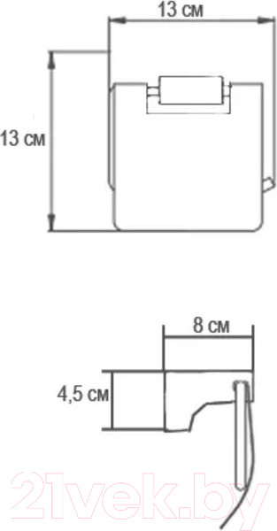Изображение товара Держатель для туалетной бумаги Ekko E3403 (античная бронза)