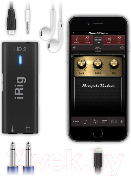 Изображение товара Аудиоинтерфейс IK Multimedia iRig-HD2