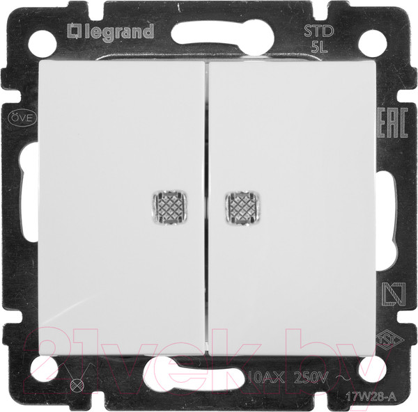 Изображение товара Выключатель Legrand Valena 694290 (белый)