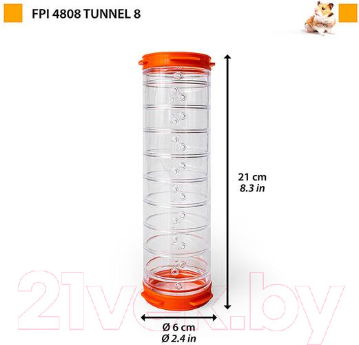 Изображение товара Туннель для клетки Ferplast Tube / 84808099
