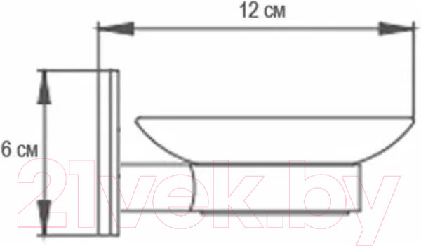 Изображение товара Мыльница Ekko E3602
