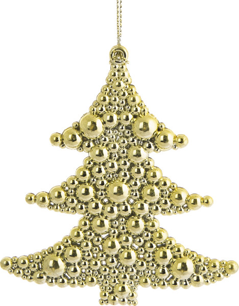 Изображение товара Елочная игрушка Феникс-Презент Елочка в золоте / 81957