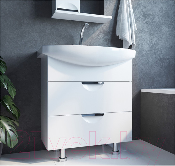 Изображение товара Тумба под умывальник Mixline Этьен 75 542409