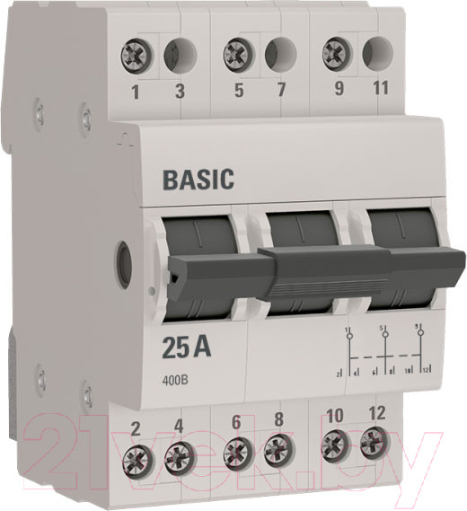 Изображение товара Переключатель EKF Basic / tps-3-25